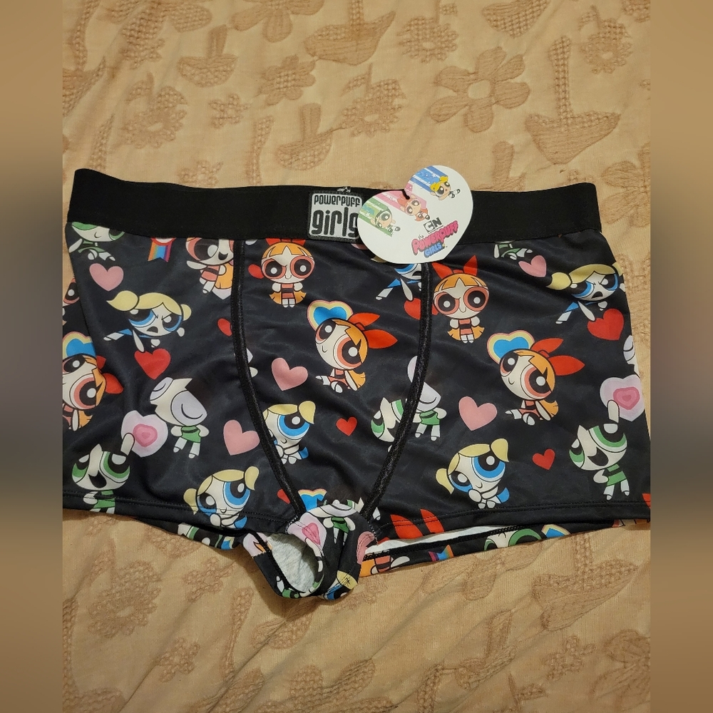 Cartoon Network Powerpuff Girls Ladies Lounge Boxer Briefs